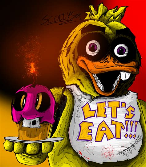 is chica a chicken or a duck|who possessed chica.